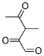 Pentanal, 3-methyl-2,4-dioxo- (9CI) Struktur