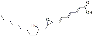 11-hydroxy-8,9-epoxyeicosatrienoic acid Struktur