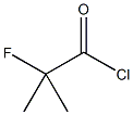 2-fluoro-2-methylpropanoyl chloride Struktur