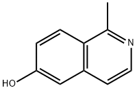 1-メチル-6-メトキシイソキノリン 化學(xué)構(gòu)造式