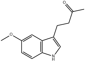 2-BUTANONE,4-(5-METHOXY-1H-INDOL-3-YL)- Struktur