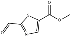 METHYL 2-FORMYLTHIAZOLE-5-CARBOXYLATE Structure