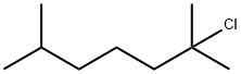 2-CHLORO-2,6-DIMETHYLHEPTANE Struktur