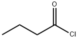 Butyryl chloride Struktur