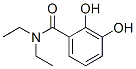 Benzamide, N,N-diethyl-2,3-dihydroxy- (9CI) Struktur