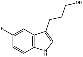 3-(5-氟-1H-3-吲哚)-1-丙醇, 141071-80-9, 結(jié)構(gòu)式