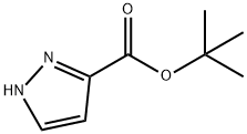 1H-Pyrazole-3-carboxylicacid,1,1-dimethylethylester(9CI) Struktur