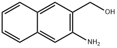 2-Naphthalenemethanol,3-amino-(9CI) Struktur