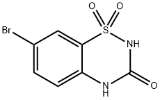 7-BROMO-2H-1,2,4-BENZOTHIADIAZIN-3(4H)-ONE 1,1-DIOXIDE