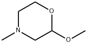 Morpholine, 2-methoxy-4-methyl- (9CI) Struktur