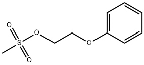 2-phenoxyethyl Methanesulfonate Struktur