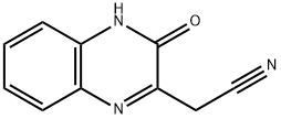 2-Quinoxalineacetonitrile,3,4-dihydro-3-oxo-(6CI,7CI,8CI,9CI) Struktur