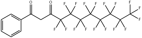 1-PHENYL-2H,2H-PERFLUOROUNDECANE-1,3-DIONE Struktur