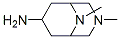 3,9-Diazabicyclo[3.3.1]nonan-7-amine,3,9-dimethyl-,endo-(9CI) Struktur