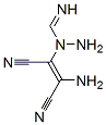 Methanimidic  acid,  N-(2-amino-1,2-dicyanoethenyl)-,  hydrazide,  (Z,Z)-  (9CI) Struktur