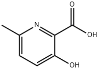 3-Hydroxy-6-Methyl-2-pyridinecarboxylic acid Struktur