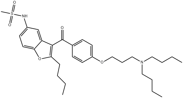 Dronedarone Structure