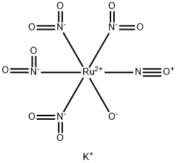 POTASSIUM HYDROXYTETRANITRONITROSYLRUTHENATE(II) Struktur