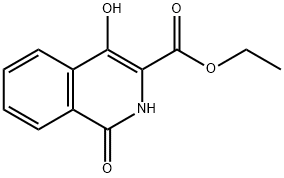 (3Z)-3-(ethoxy-hydroxy-methylidene)isoquinoline-1,4-dione Struktur