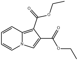 DIETHYL 1,2-INDOLIZINEDICARBOXYLATE Struktur