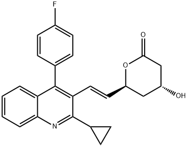 PITAVASTATIN LACTONE Struktur