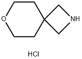 7-Oxa-2-azaspiro[3.5]nonane hydrochloride Struktur