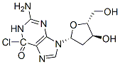 6-Chloro-2'-deoxyguanosine Struktur