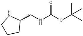 (S)-2-N-BOC-AMINOMETHYLPYRROLIDINE Struktur