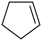 Cyclopentene Struktur