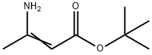 3-Amino-2-butenoic acid tert-butyl ester Struktur