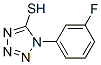 1-(3-FLUOROPHENYL)-1H-TETRAZOLE-5-THIOL Struktur