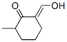 Cyclohexanone, 2-(hydroxymethylene)-6-methyl-, (E)- (9CI) Struktur