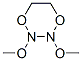 1,4,2,3-Dioxadiazine,tetrahydro-2,3-dimethoxy-,trans-(9CI) Struktur