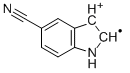 1H-Indole-5-carbonitrile,radicalion(1+)(9CI) Struktur