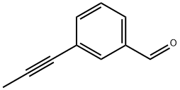 Benzaldehyde, 3-(1-propynyl)- (9CI) Struktur