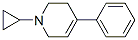 1-cyclopropyl-4-phenyl-1,2,3,6-tetrahydropyridine Struktur