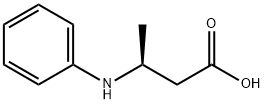 (S)-3-(Phenylamino)butanoic acid Struktur