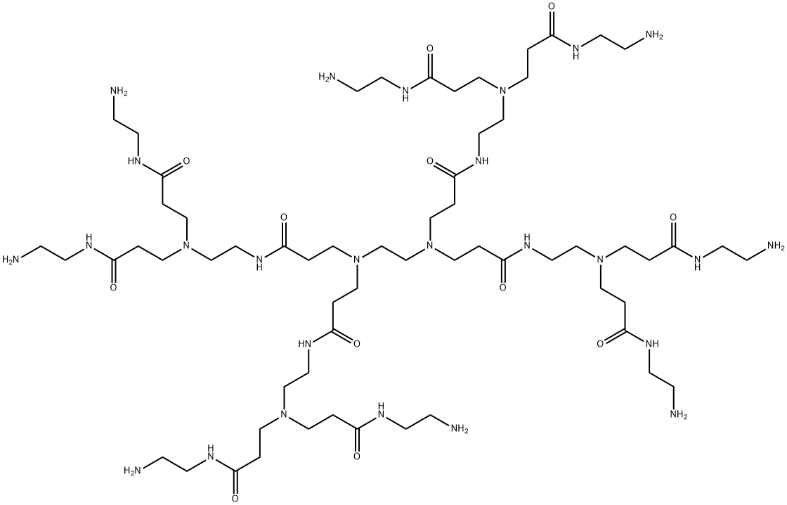 STARBURST(R) (PAMAM) DENDRIMER, GENERATION 1 Struktur