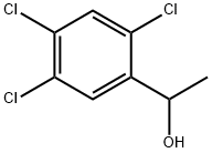 2,4,5-trichlorophenylethanol Struktur