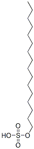 hexadecyl hydrogen sulphate 
