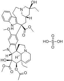 Vinblastine sulfate Struktur