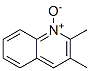 2,3-Dimethylquinoline 1-oxide Struktur