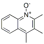 2,3,4-Trimethylquinoline 1-oxide Struktur