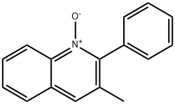 3-Methyl-2-phenylquinoline 1-oxide Struktur