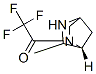 2,5-Diazabicyclo[2.2.1]heptane, 6-methyl-2-(trifluoroacetyl)-, (1R-exo)- (9CI) Struktur