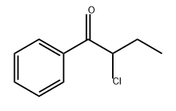 1-Butanone, 2-chloro-1-phenyl- (9CI) Struktur