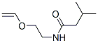 Butanamide,  N-[2-(ethenyloxy)ethyl]-3-methyl- Struktur