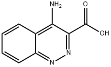 4-aminocinnoline-3-carboxylic acid Struktur