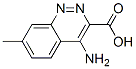 4-amino-7-methyl-cinnoline-3-carboxylic acid Struktur