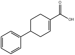 4-PHENYLCYCLOHEX-1-ENE-1-CARBOXYLIC ACID Struktur